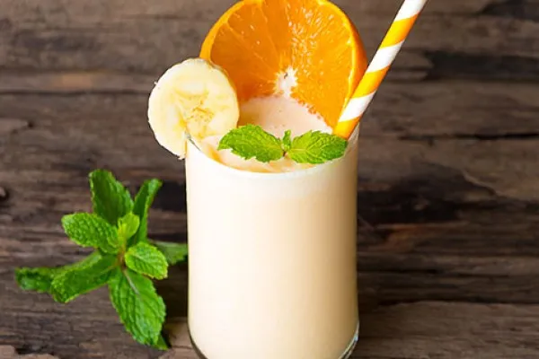 Appelsin-banan frosty
