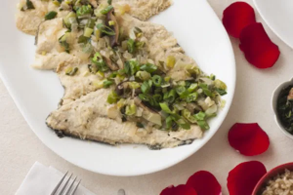 Bagt parmesanfisk