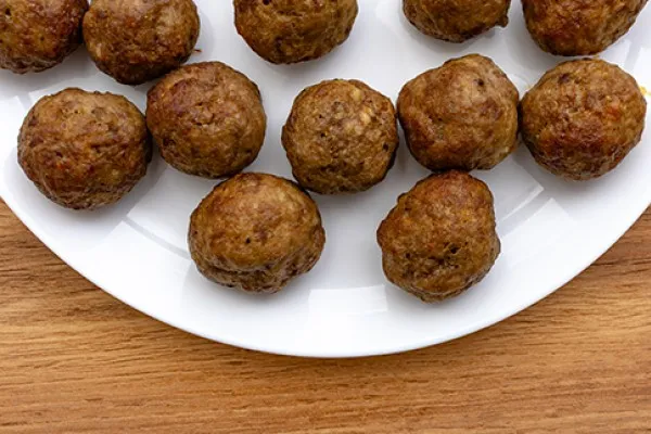 Bagte frikadeller