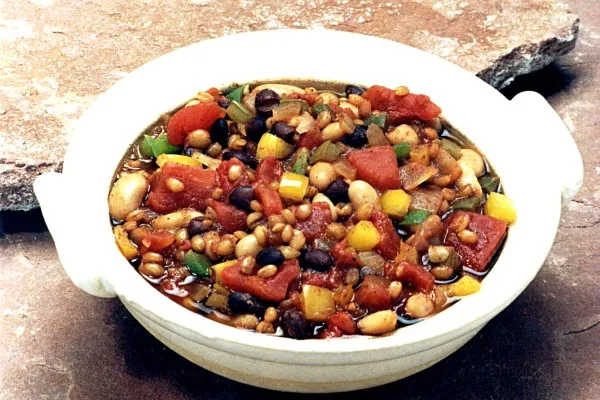 Chili med hvedekerner