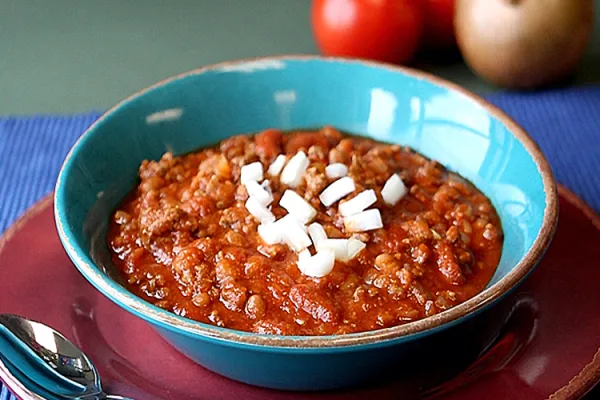Chili med to slags bønner