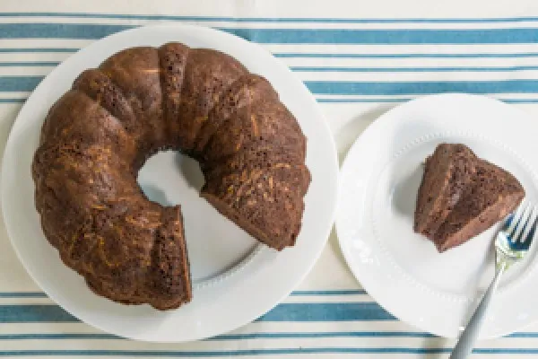 Chokoladekage med squash