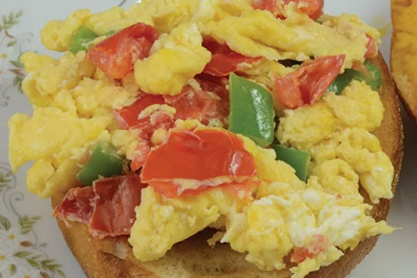 Denver-scrambleslider fra mikroovnen