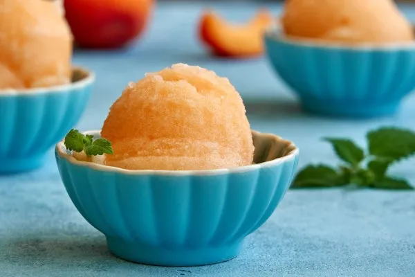 Ferskensorbet