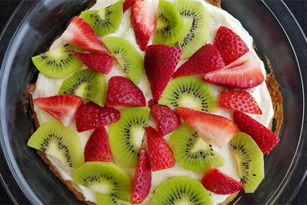 Frugtpizza