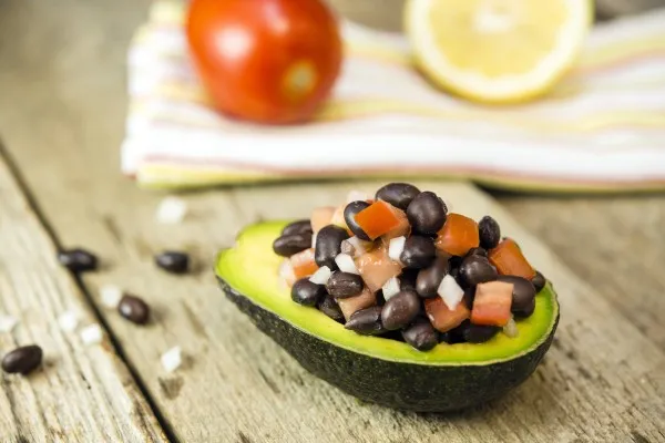 Fyldt fiesta-avocado