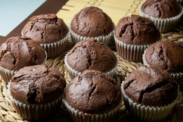 Græskar-chokolademuffins