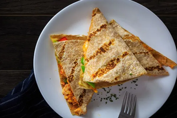 Grøntsagsquesadillas