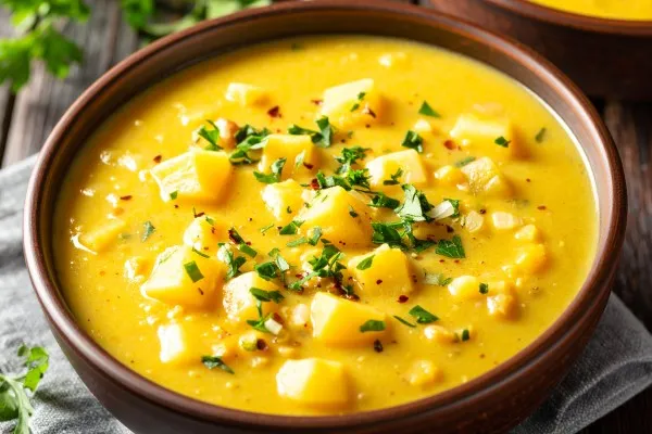 Gylden ærtesuppe
