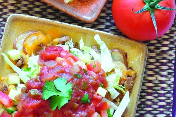 Kartoffelnachos