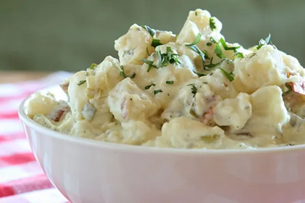 Kartoffelsalat med urter