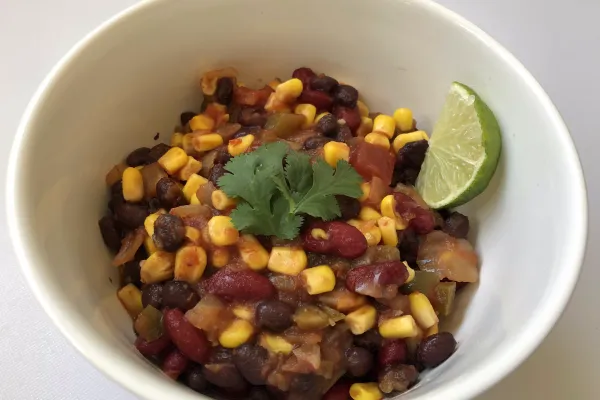 Konfetti-bønnesalsa