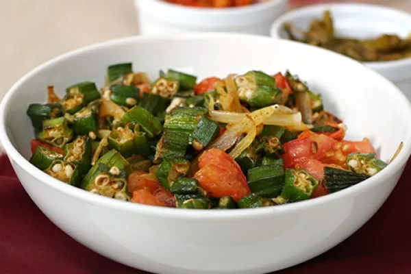 Krydret okra