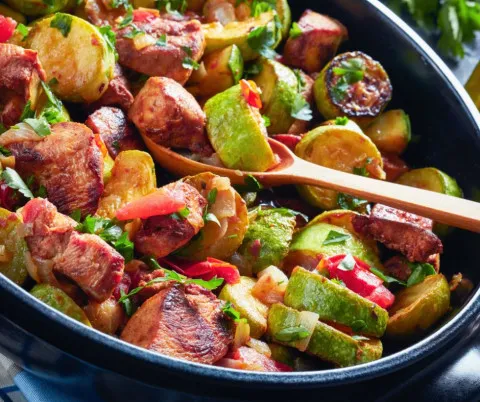 Kylling ratatouille