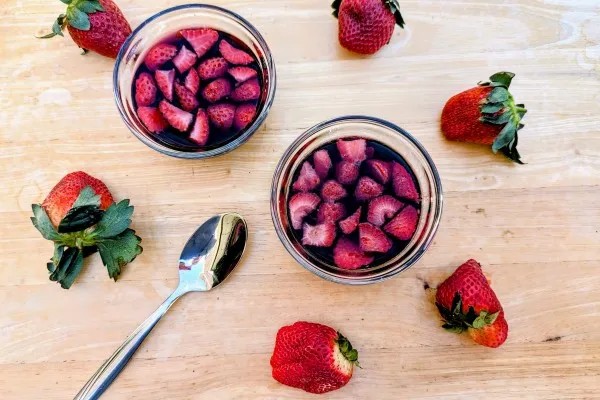 Lækker bærdessert