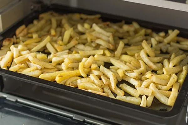 Lækre ovnbagte pommes frites