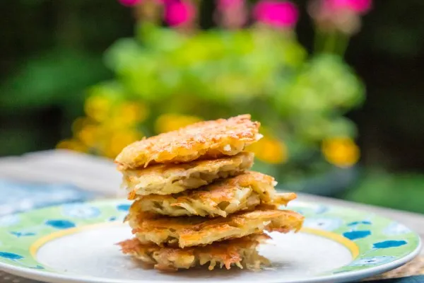 Latkes med røde linser