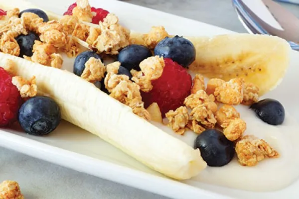 Lynhurtig banana split