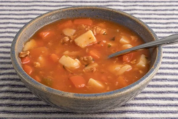 Manhattan-muslingesuppe