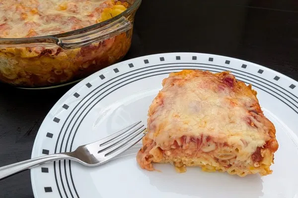 Ostemakaroni-gratin