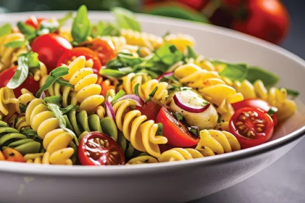 Pasta med grøntsager