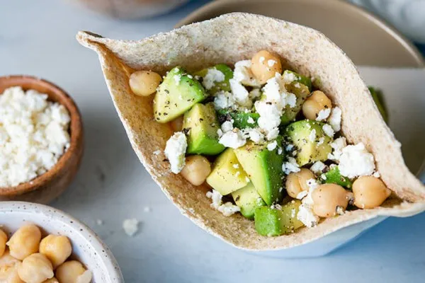 Pitalommer med avocado