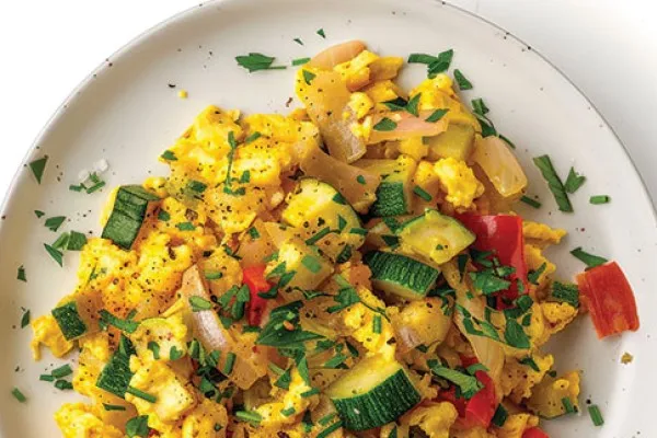 Røræg med squash