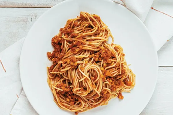 Spaghettisauce med linser
