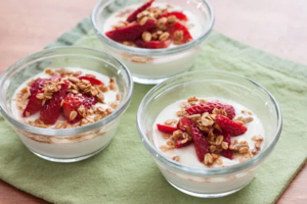 Sprød bærparfait