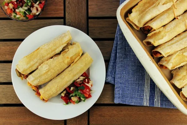 Sprøde taquitos