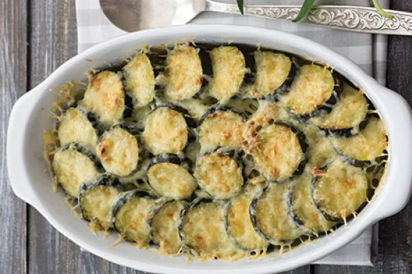 Squash au gratin