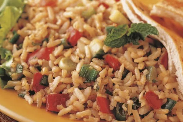 Tabbouleh med brune ris