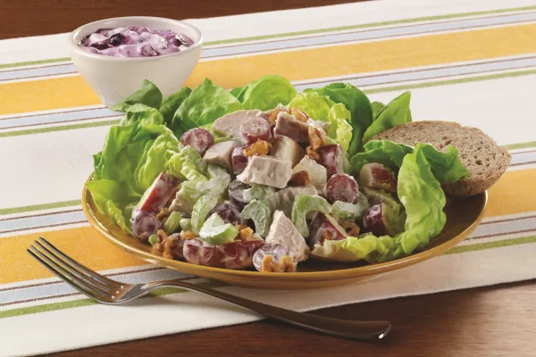 Waldorfsalat med kylling