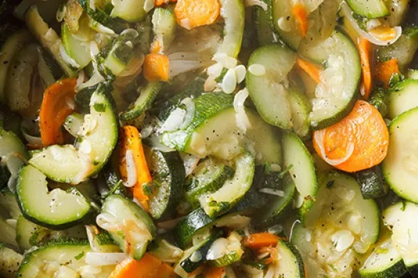 Wok med squash